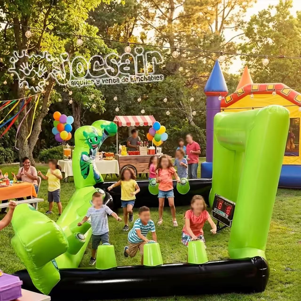 Batak inflable Barcelona · Inflables Barcelona