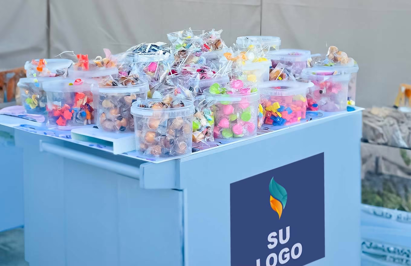 Carretons de llaminadures personalitzats · Candy Bar · Inflables Barcelona
