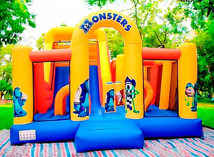 Inflable Combo Monster Barcelona · Inflables Barcelona