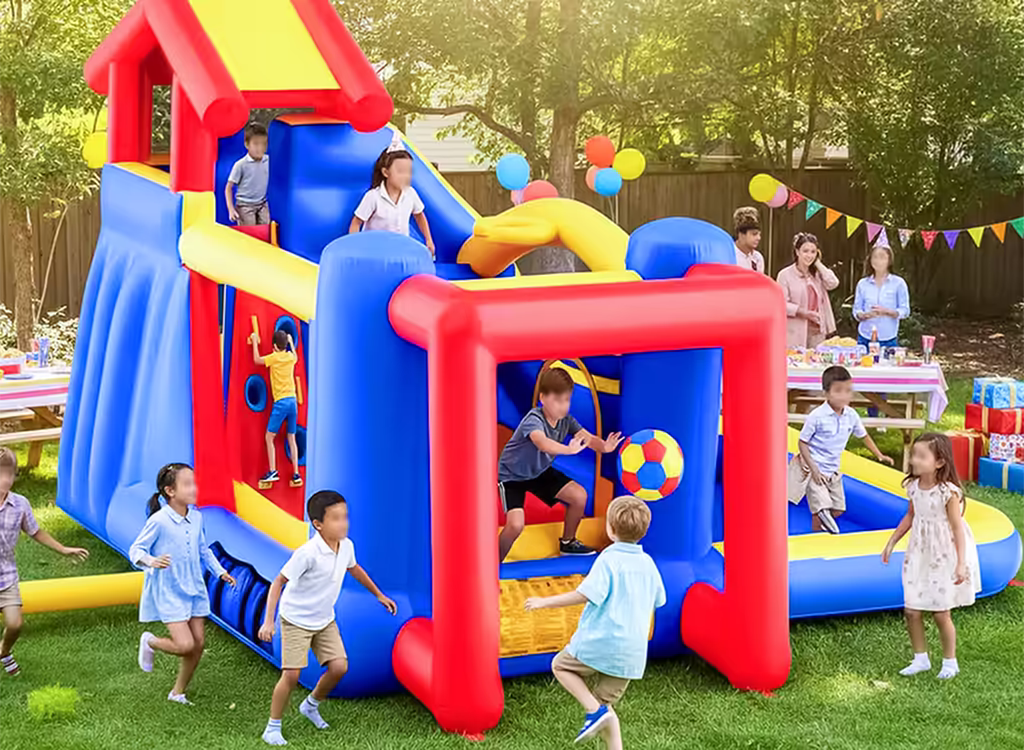 Inflable Infantil Combo Soccer Barcelona · Inflables Barcelona